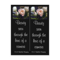 Spray Rose & Rose Bud Bookmarks Postcard