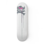 Spray Swede Drips - White / Grey / Magenta skateboards