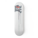 Spray Swede Drips - White / Grey / Red skateboards