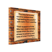 Spread the Wealth Gallery Wrap Canvas