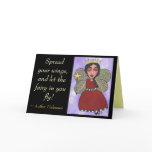 Spread your wings, and let... - greeting card