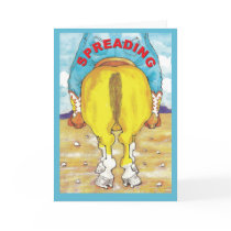 Spreading birthday cheer card