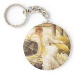Spring (aka Seaside) by James Tissot Key Chain