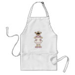 Spring Bears · Mauve Pinafore aprons