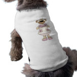 Spring Bears · Mauve Pinafore pet clothing