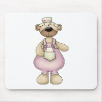 Spring Bears · Purple Dungarees
