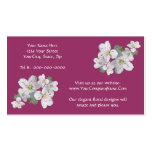 Spring Beauty Wildflower Coordinating Items Business Card Template