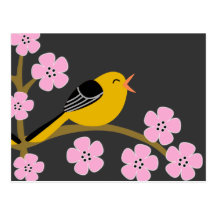 Spring Bird Postcard
