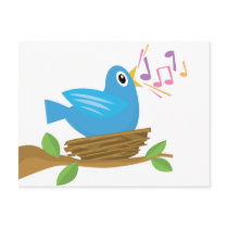Spring Bird Song Post Card