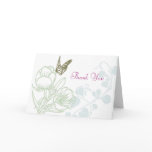 Spring Bliss (Peony) Wedding Thank You cards