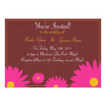 Spring Blooms Invitations