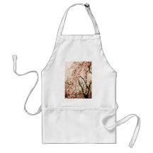Spring blossoms apron