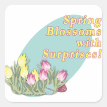Spring Blossoms Sticker