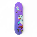 Spring Blue Bird Skateboard