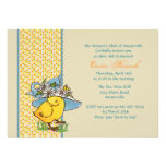 Spring Bonnet Invitation