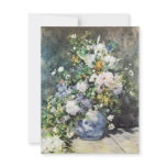 Spring Bouquet by Pierre Auguste Renoir invitations
