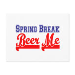 Spring Break Beer Me (Themed Party) postcards
