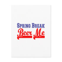 Spring Break Beer Me (Themed Party) Post Cards