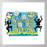 Spring Break Fun Design posters