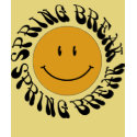 Spring Break Smiley T-shirt
