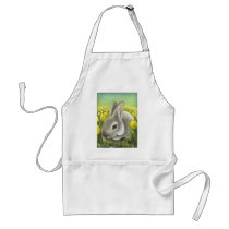 Spring bunny aprons