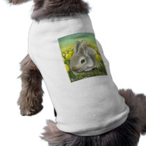 Spring bunny dog clothes