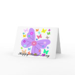 Spring Butterflies, Happy Mother's Day card