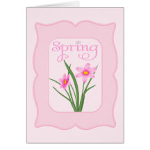 Spring Card