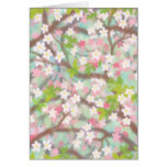 Spring Cherry Blossoms Card
