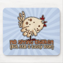 spring chicken mousepad