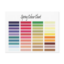 Spring Colour Chart