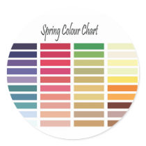 Spring Colour Chart