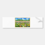 spring cottage garden bumper stickers