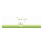 Spring Daisy Favour Gift Tag business cards