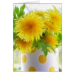Spring Dandelion Bouquet cards