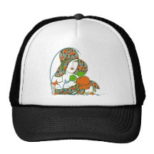 Spring Deco Diva Mesh Hats