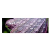 Spring Dewdrops Business Card