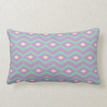 Spring Diamond Zigzag Pillow pillows