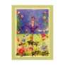 spring- elve postcard