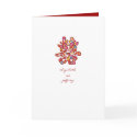 Spring Flower Chinese Wedding Invitation Card