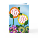 Spring Flower  Photo Frame Card