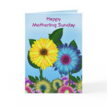 Spring Flower  Photo Frame for Mothering Sunday cards