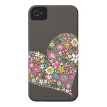 Spring Flowers Heart Twist iPhone CaseMate