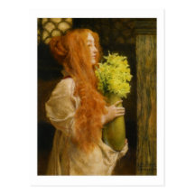 Spring Flowers - Lawrence Alma-Tadema postcard