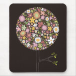 Spring Flowers Pop Tree Fun Custom Gift Mousepad