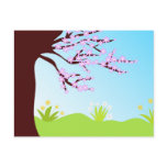 Spring flowers - Postcard