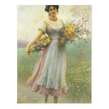 Spring Flowers Postcards