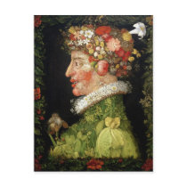 Spring, from a series depicting the four postcard