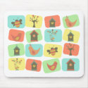 Spring Garden of Squares mousepads