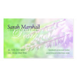 Spring Garden Romance Floral Business Cards